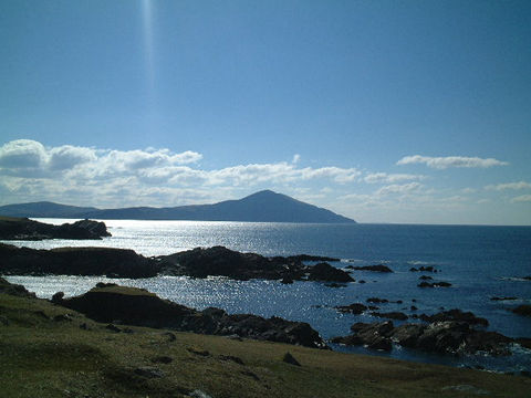 Clare Island seen from Achill
