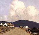Painting of 'The Road to the Mountains', by Paul Henry