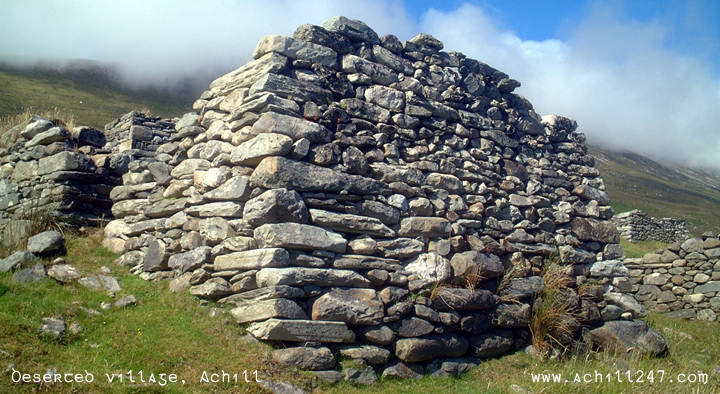 cottage corner, Slievemore, Achill Island