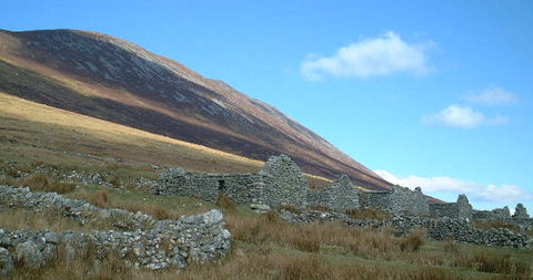 Deserted village, Slievemore