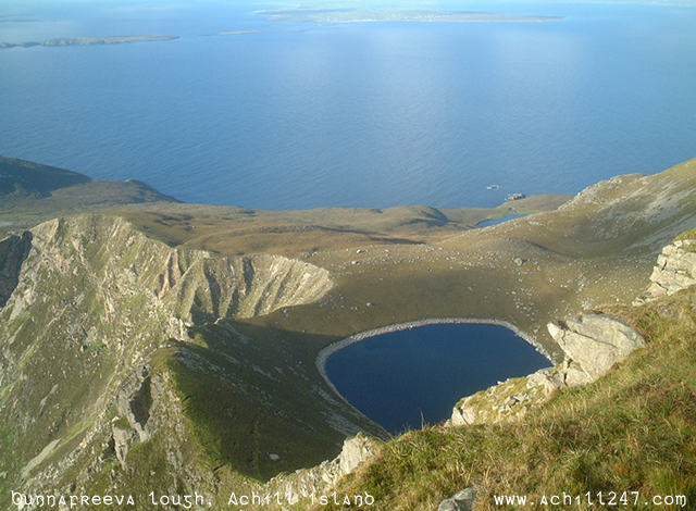 Bunnafreeva Lough West, Achill Island, Ireland