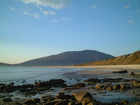 Slievemore seen from foot of Minaun